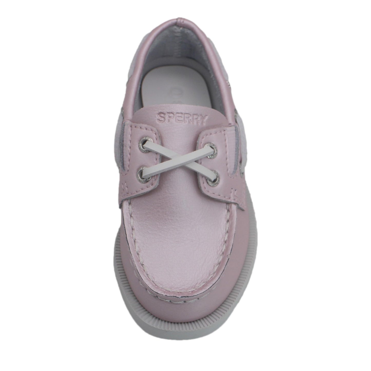 Sperry Toddler Authentic Original Boat Shoe - Pearlized Pink Leather