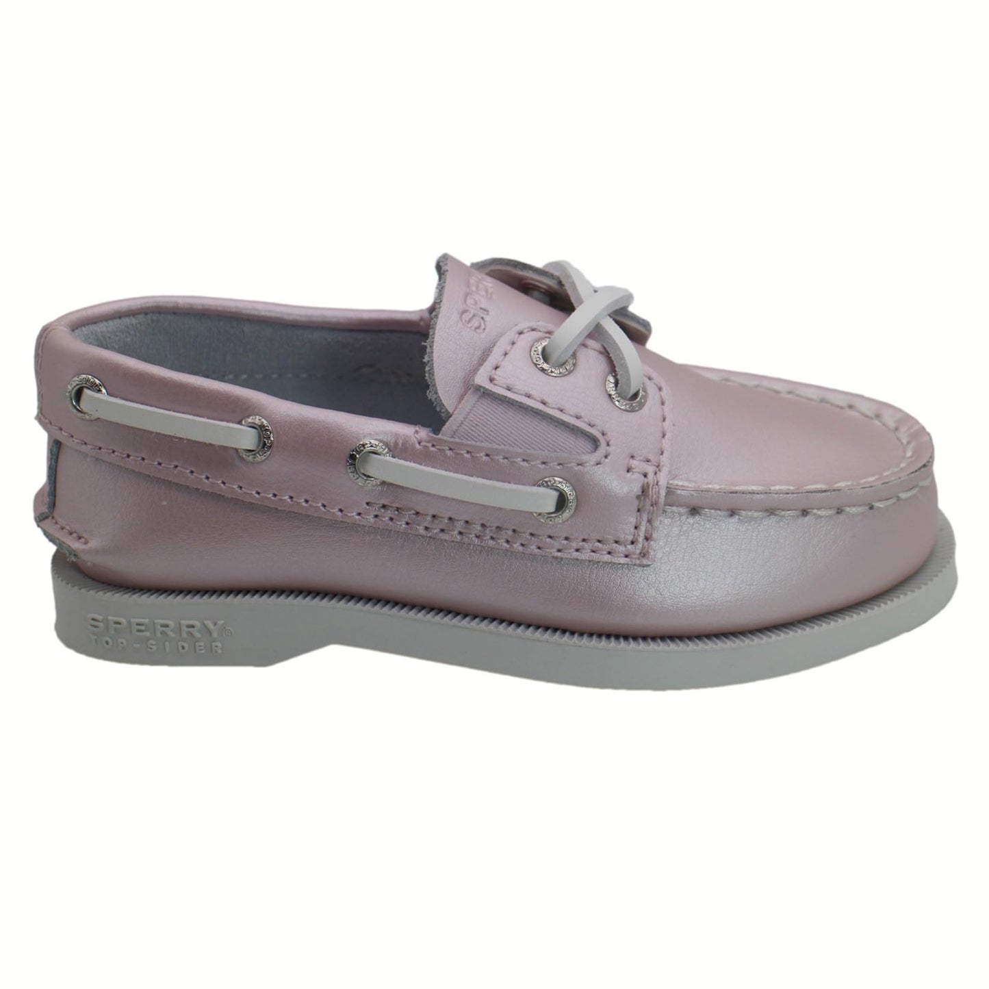 Sperry Toddler Authentic Original Boat Shoe - Pearlized Pink Leather