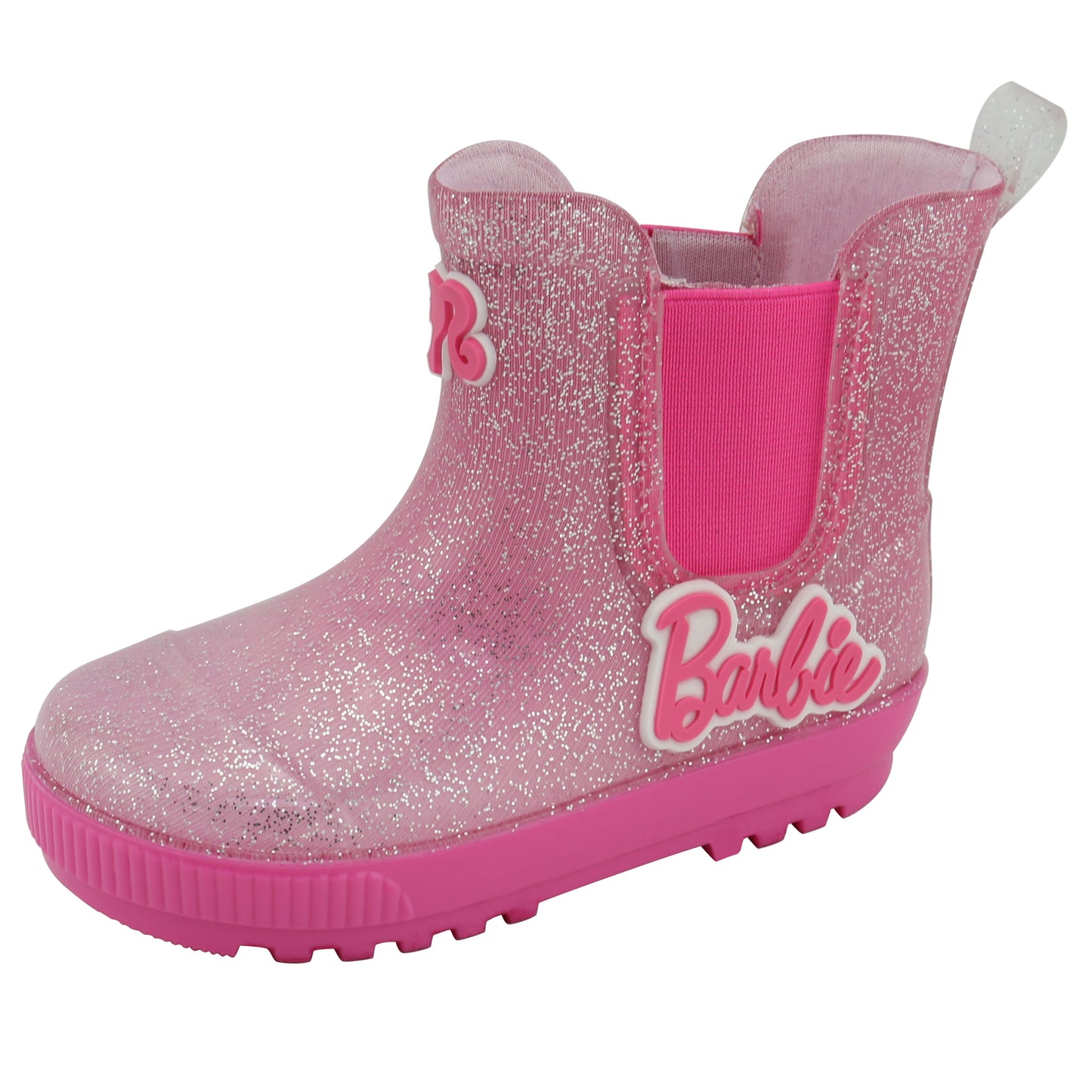 Barbie Toddler Chelsea Rain Boots - Pink Glitter