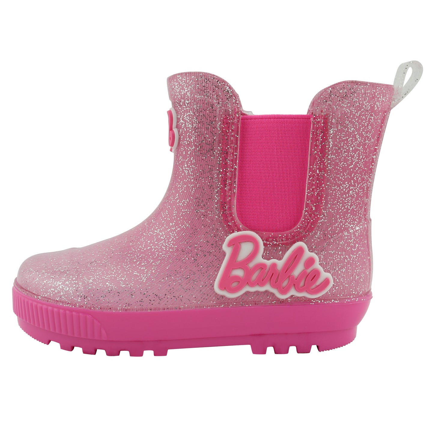 Barbie Toddler Chelsea Rain Boots - Pink Glitter