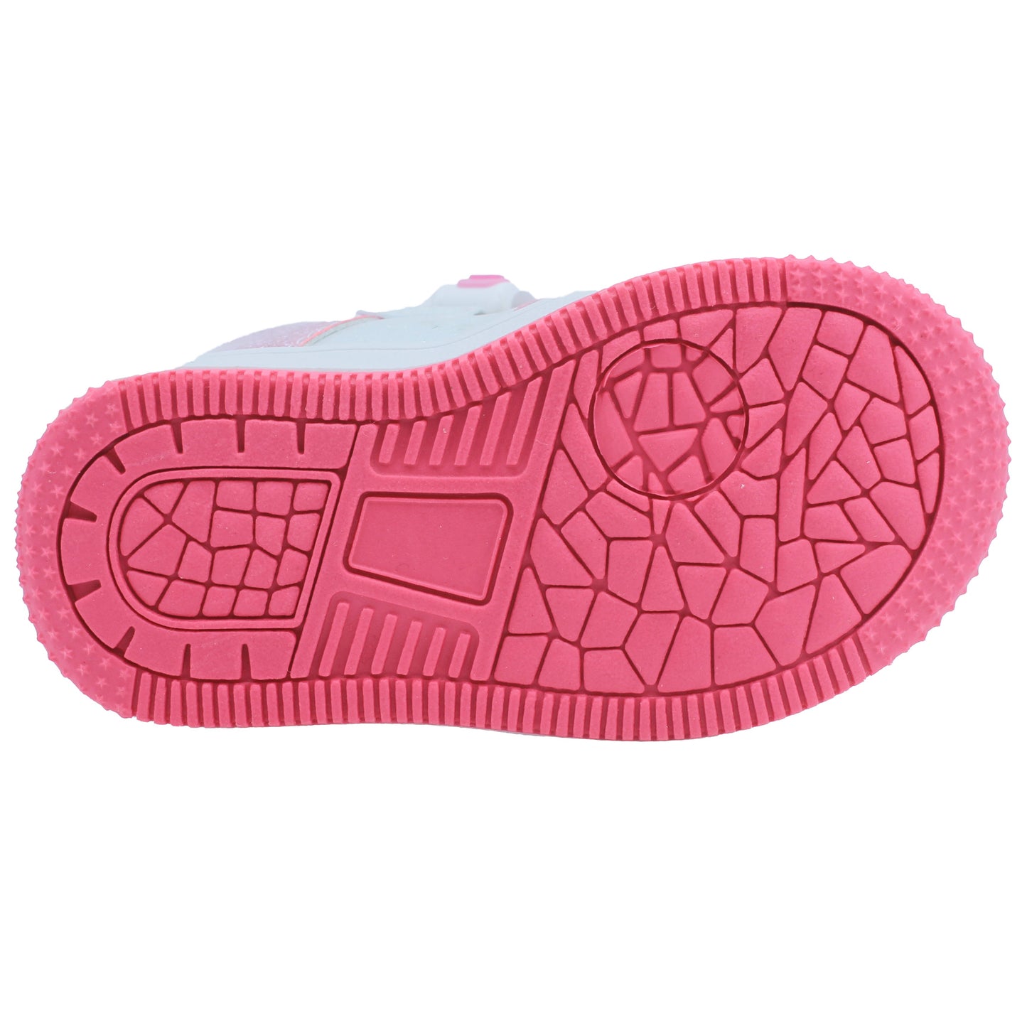 Barbie Toddler Girls' Glitter Sneakers - Pink & White Barbie