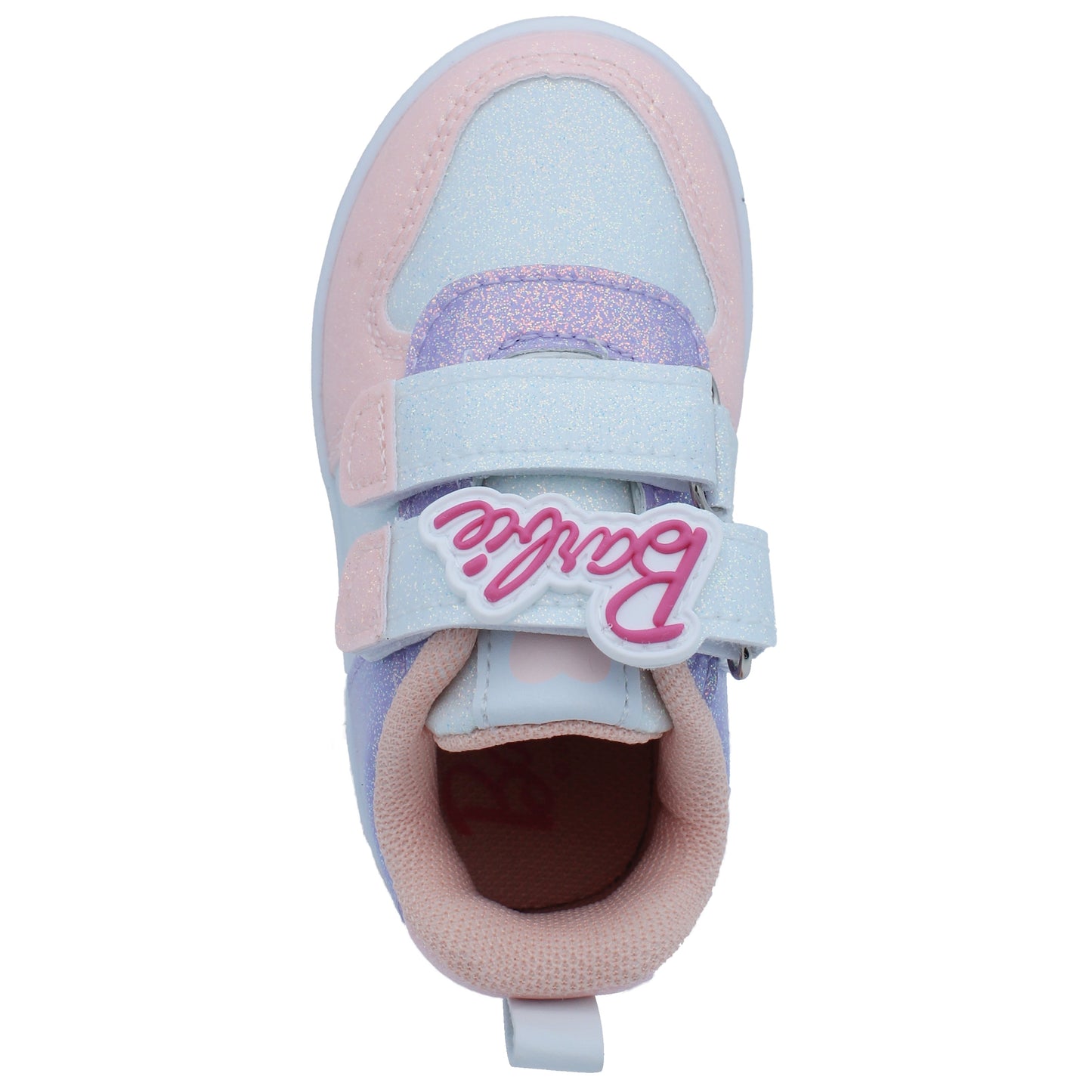 Barbie Toddler Girls' Glitter Sneakers - Pink & Lilac Barbie