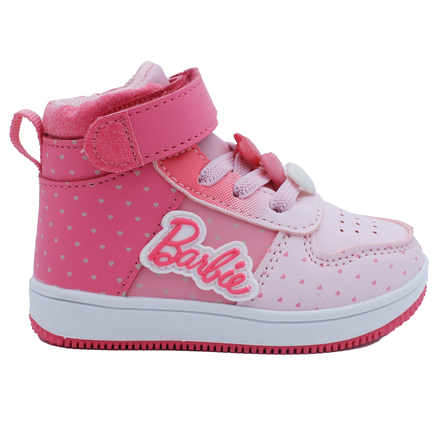 Barbie Toddler Girls' High-Top Sneakers - Multi-Pink