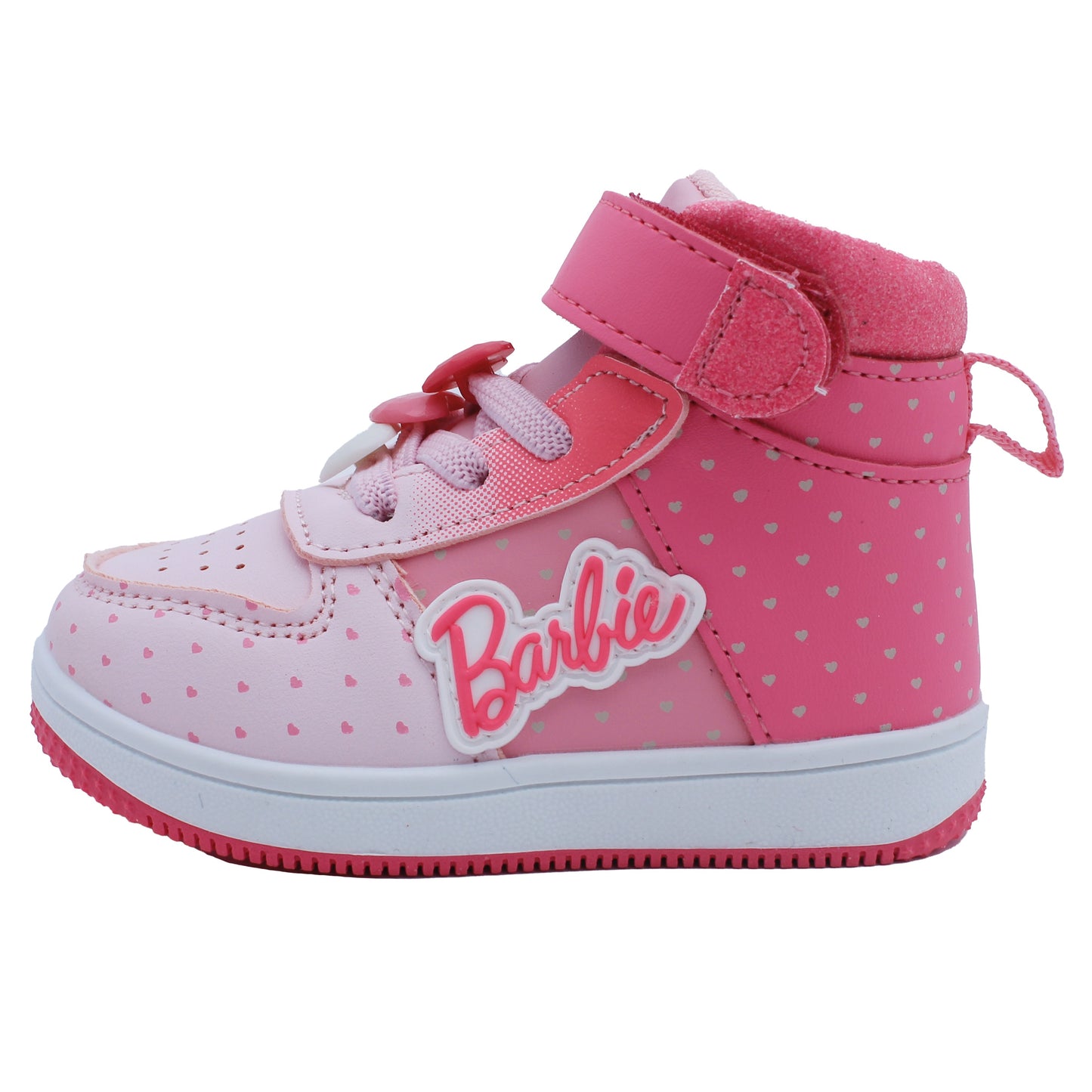 Barbie Toddler Girls' High-Top Sneakers - Multi-Pink
