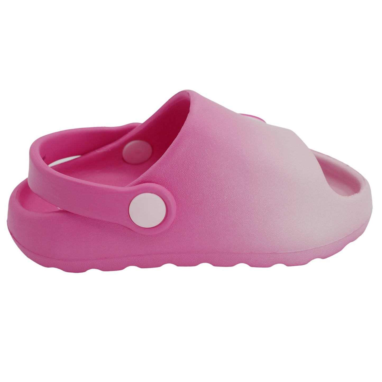 Barbie Toddler Girls' Cloud Slides - Pink Ombre