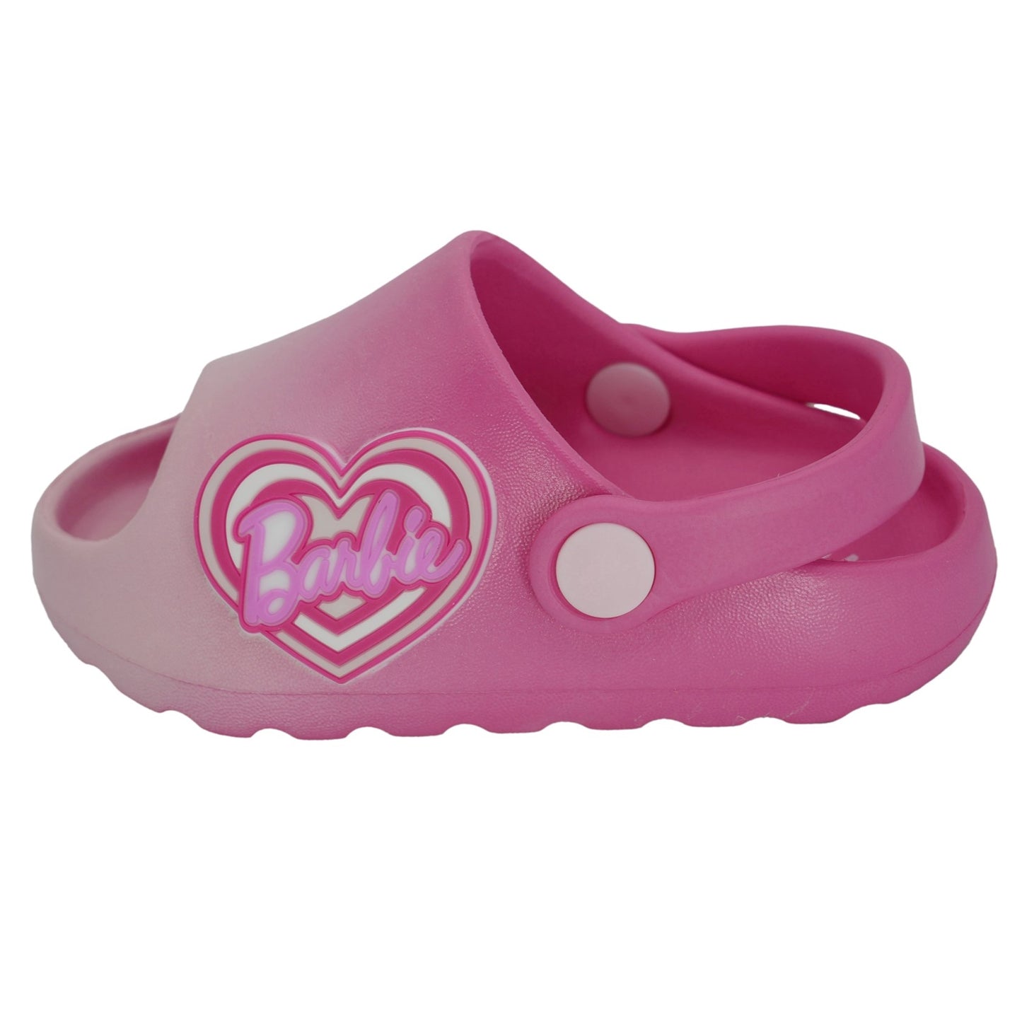 Barbie Toddler Girls' Cloud Slides - Pink Ombre