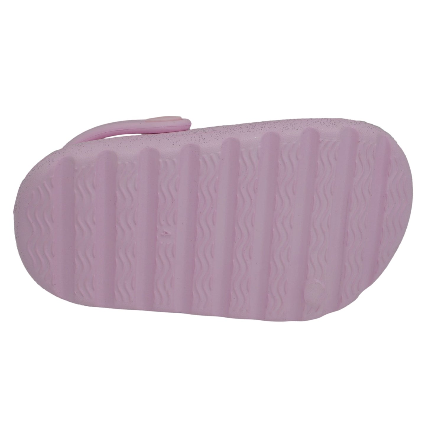 Barbie Toddler Girls' Cloud Slides - Light Pink Glitter