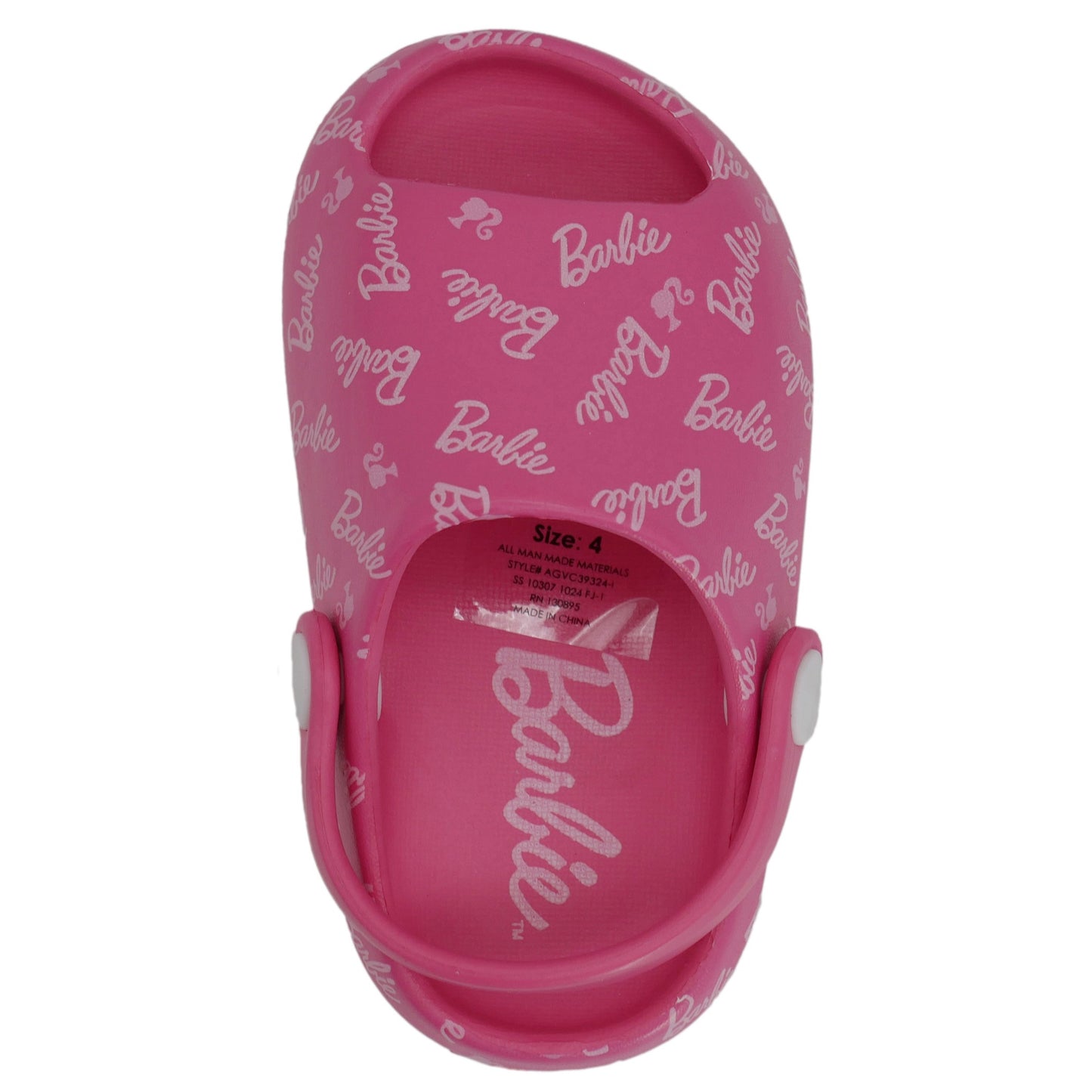 Barbie Toddler Girls' Cloud Slides - Barbie Medium Pink
