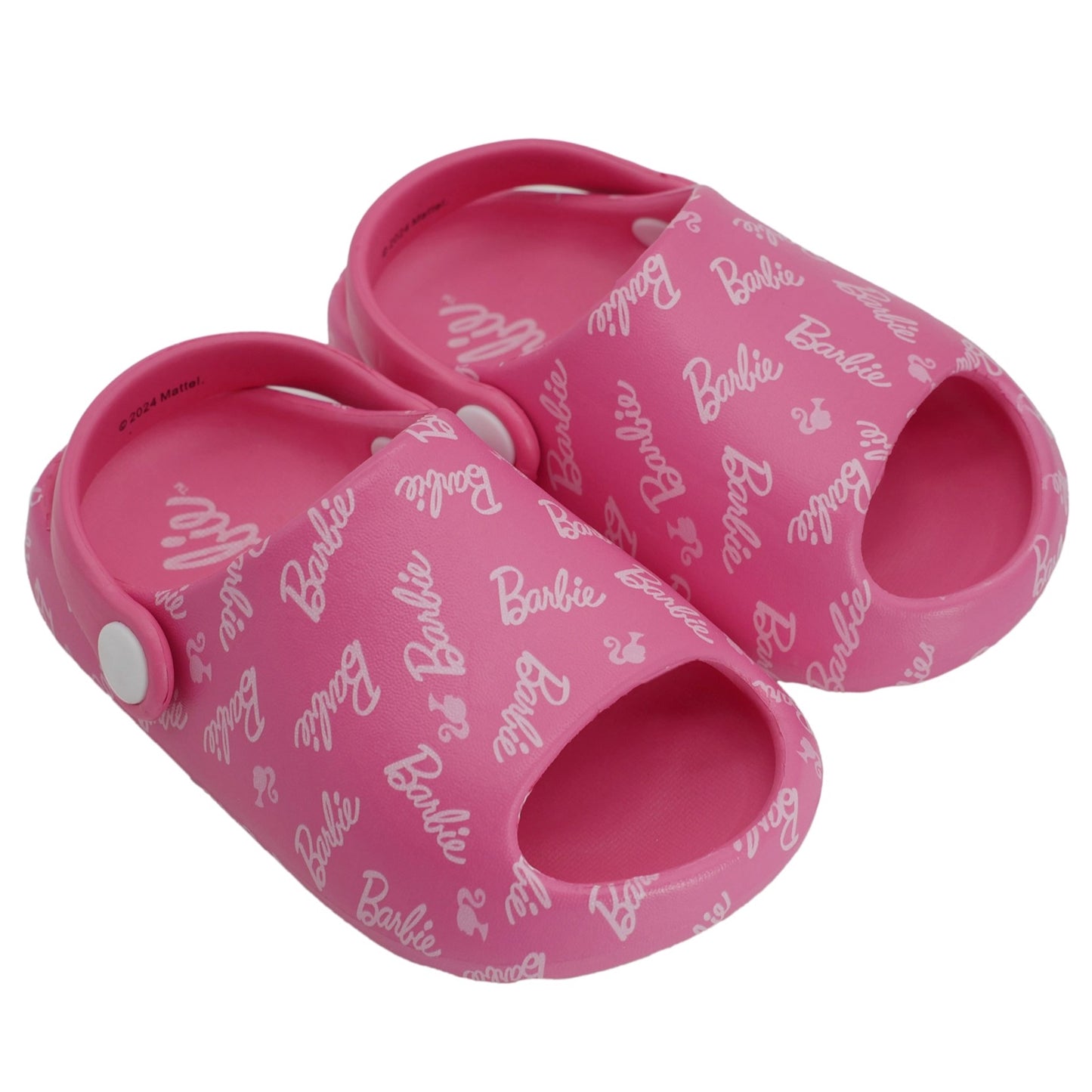 Barbie Toddler Girls' Cloud Slides - Barbie Medium Pink