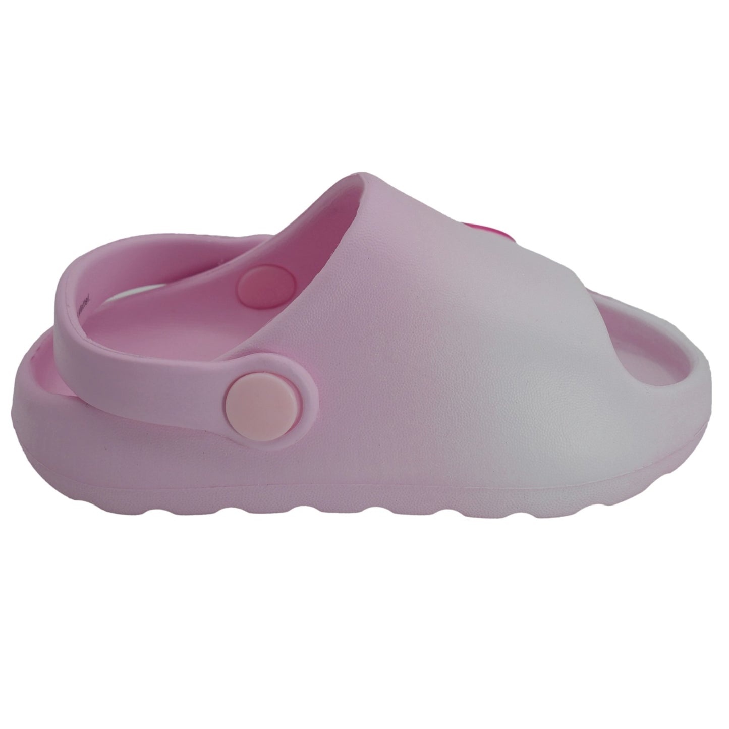 Barbie Toddler Girls' Cloud Slides - Light Pink Ombre