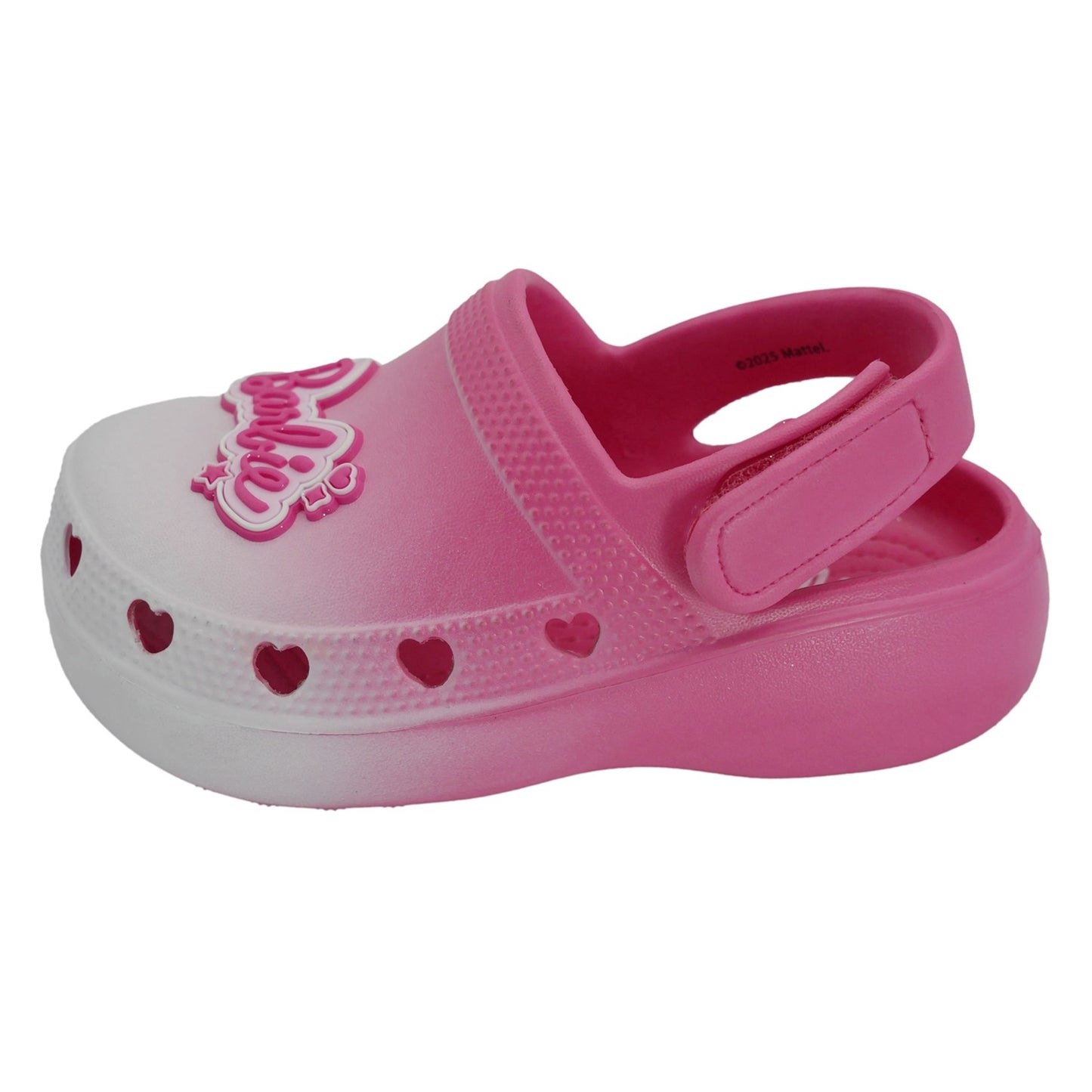 Barbie Toddler Girls' Clogs with Adjustable Strap - Pink Ombre