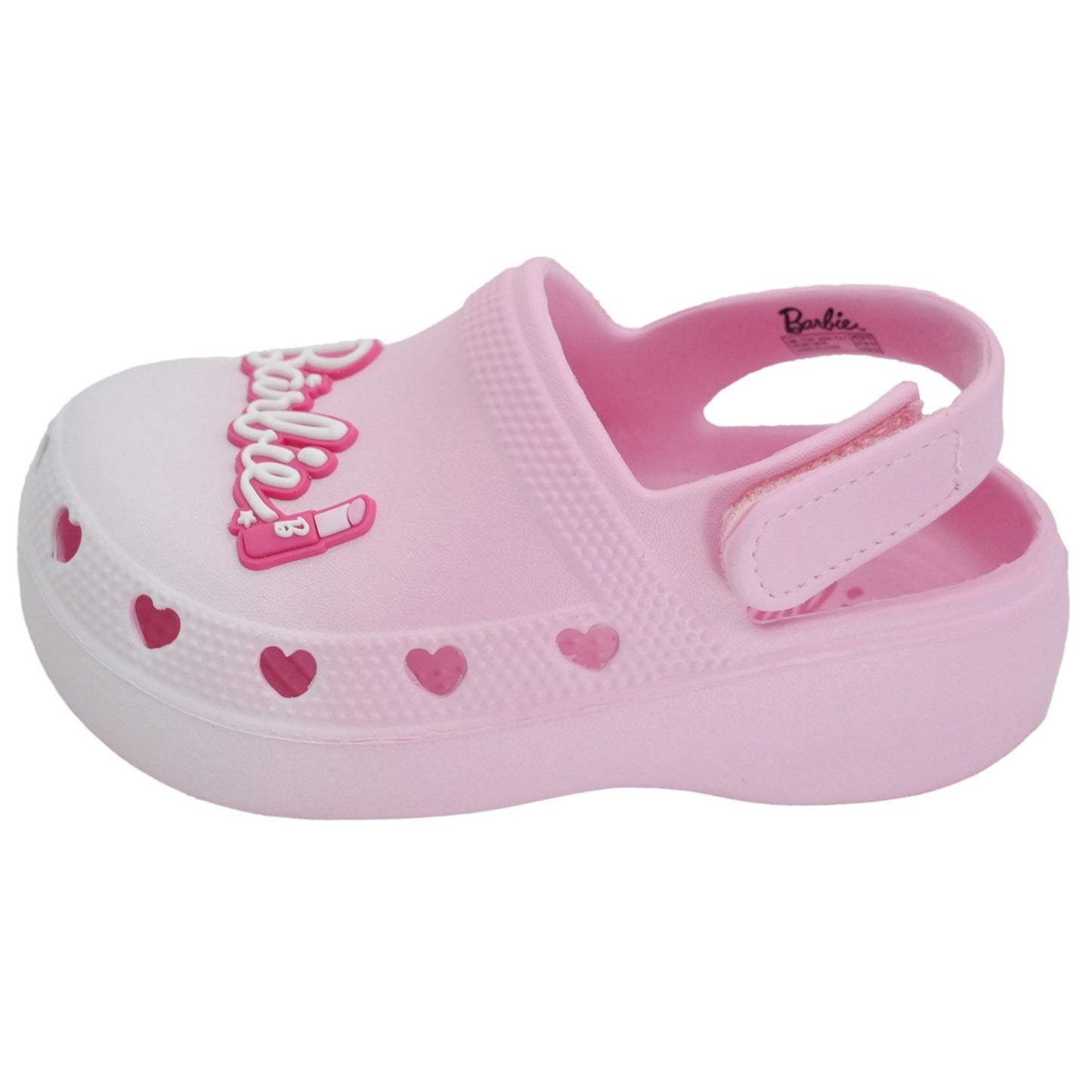 Barbie Toddler Girls' Clogs with Adjustable Strap - Medium Pink Ombre