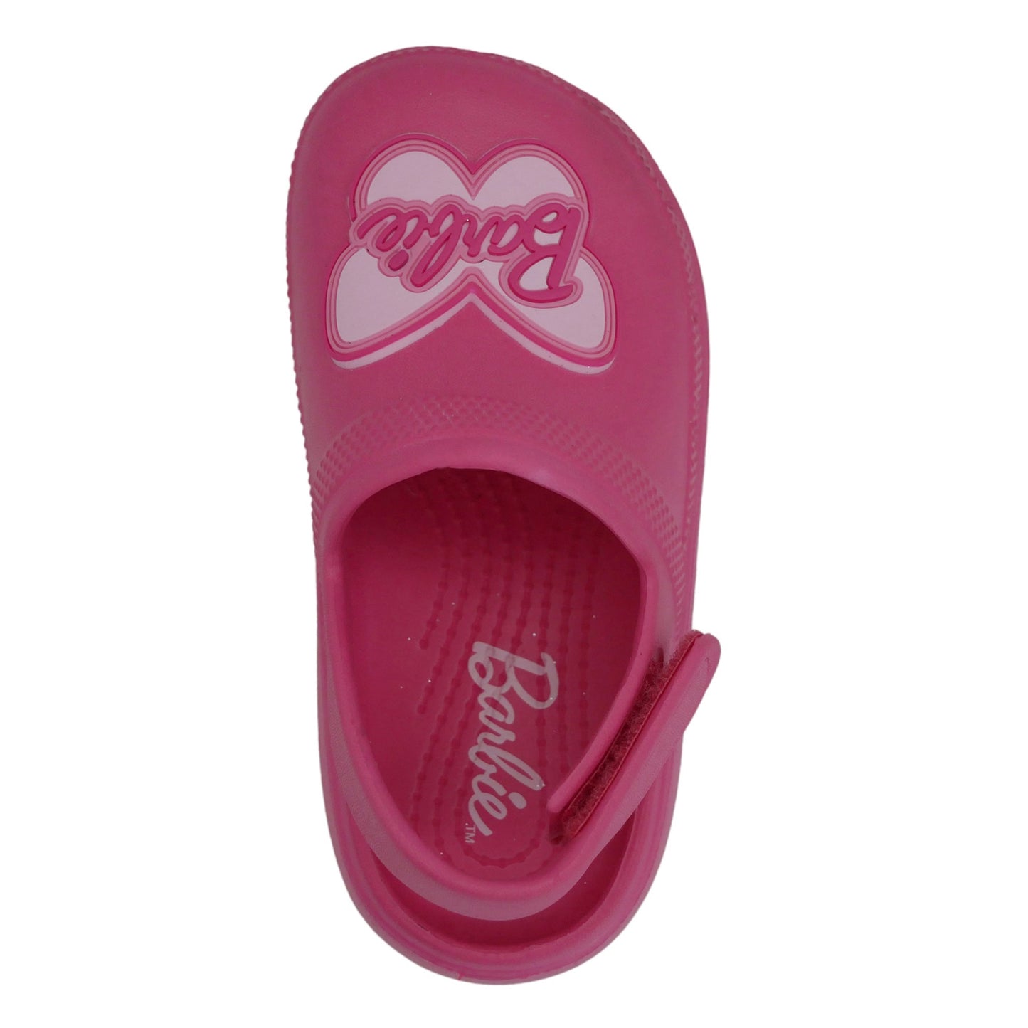Barbie Toddler Girls' Clogs with Adjustable Strap - Hot Pink