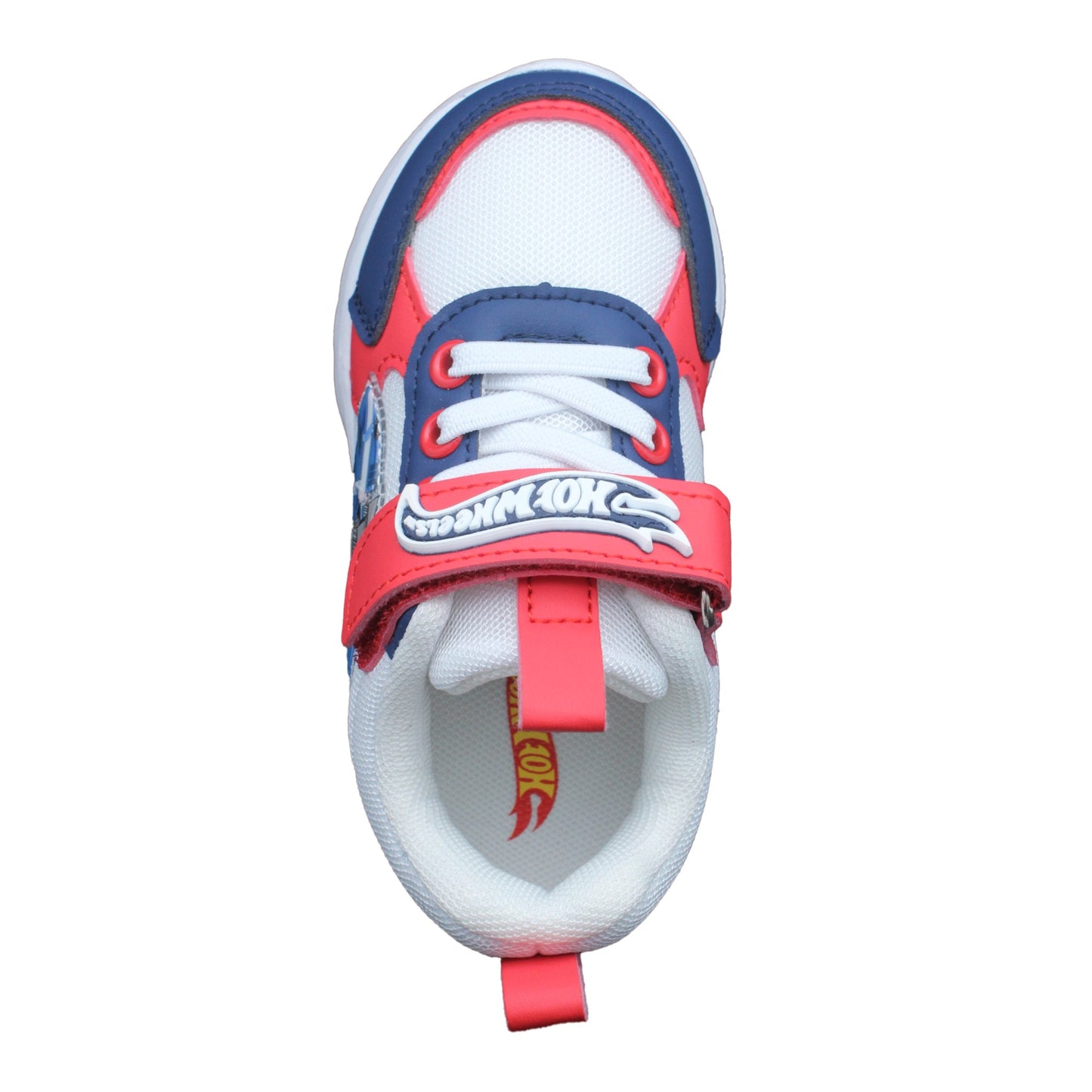 Hot Wheels Toddler Boys' Light-Up Sneakers - Blue & Red
