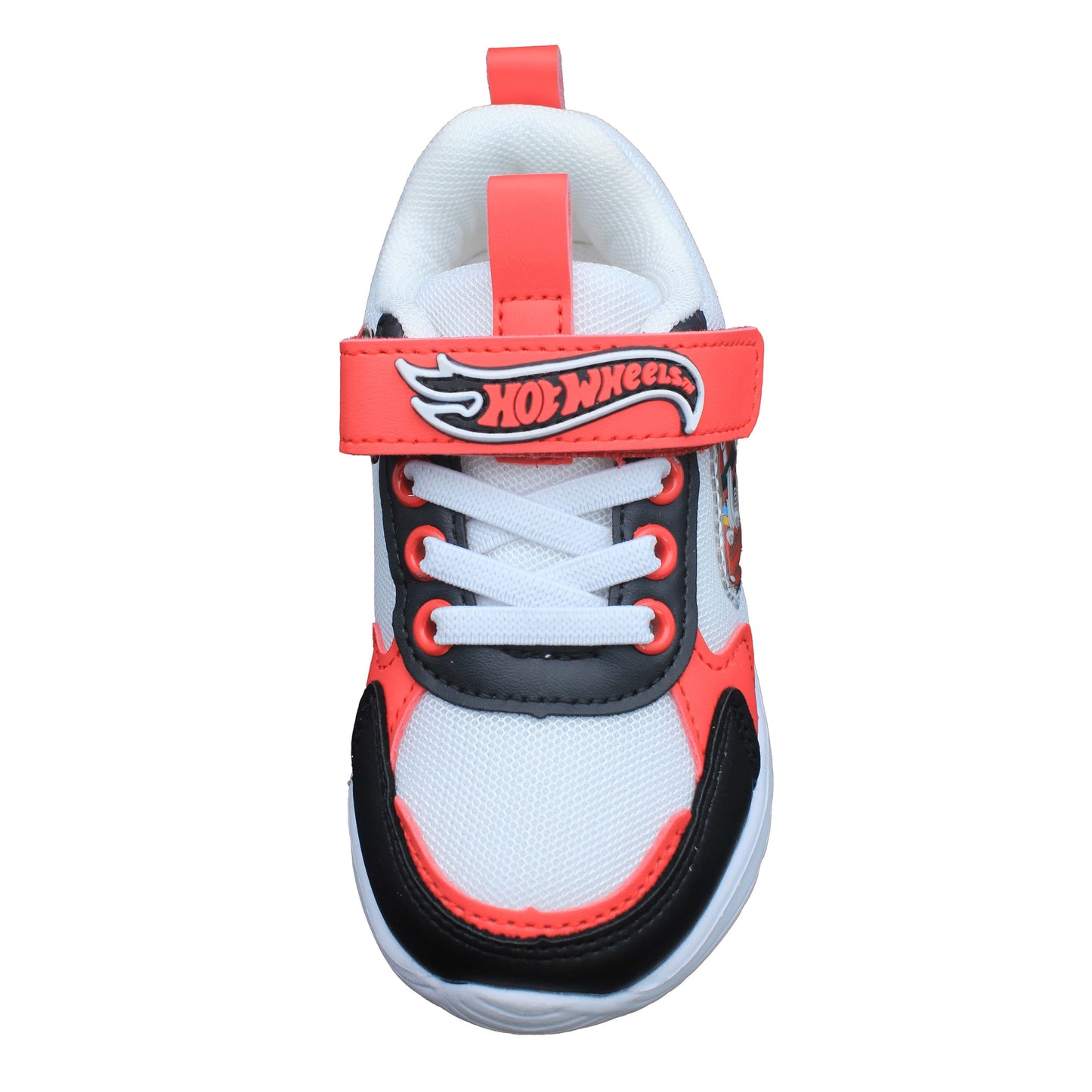 Hot Wheels Toddler Boys' Light-Up Sneakers - Black & Red