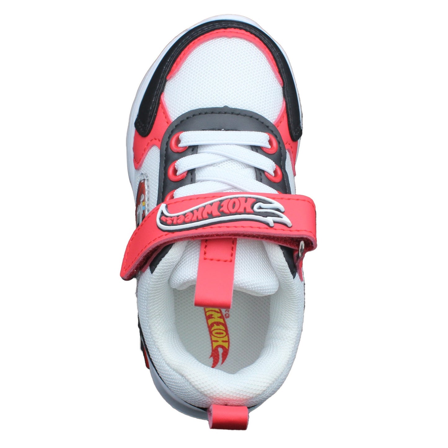 Hot Wheels Toddler Boys' Light-Up Sneakers - Black & Red
