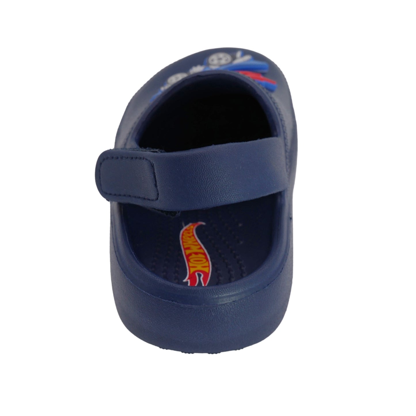 Hot Wheels Toddler Boys' Clogs with Adjustable Strap - Navy