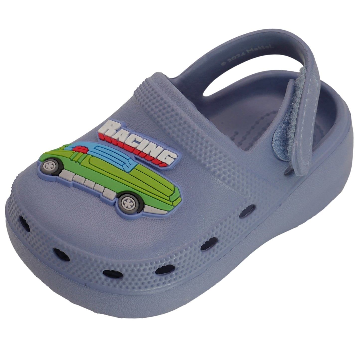 Hot Wheels Toddler Boys' Clogs with Adjustable Strap - Dusty Blue