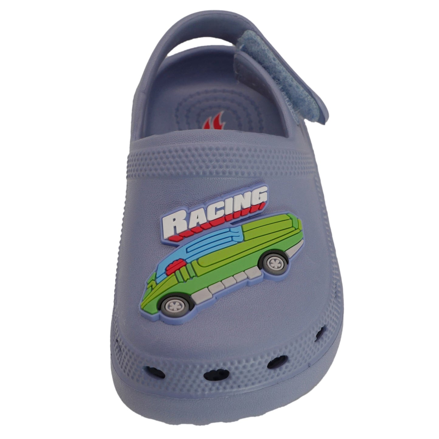 Hot Wheels Toddler Boys' Clogs with Adjustable Strap - Dusty Blue
