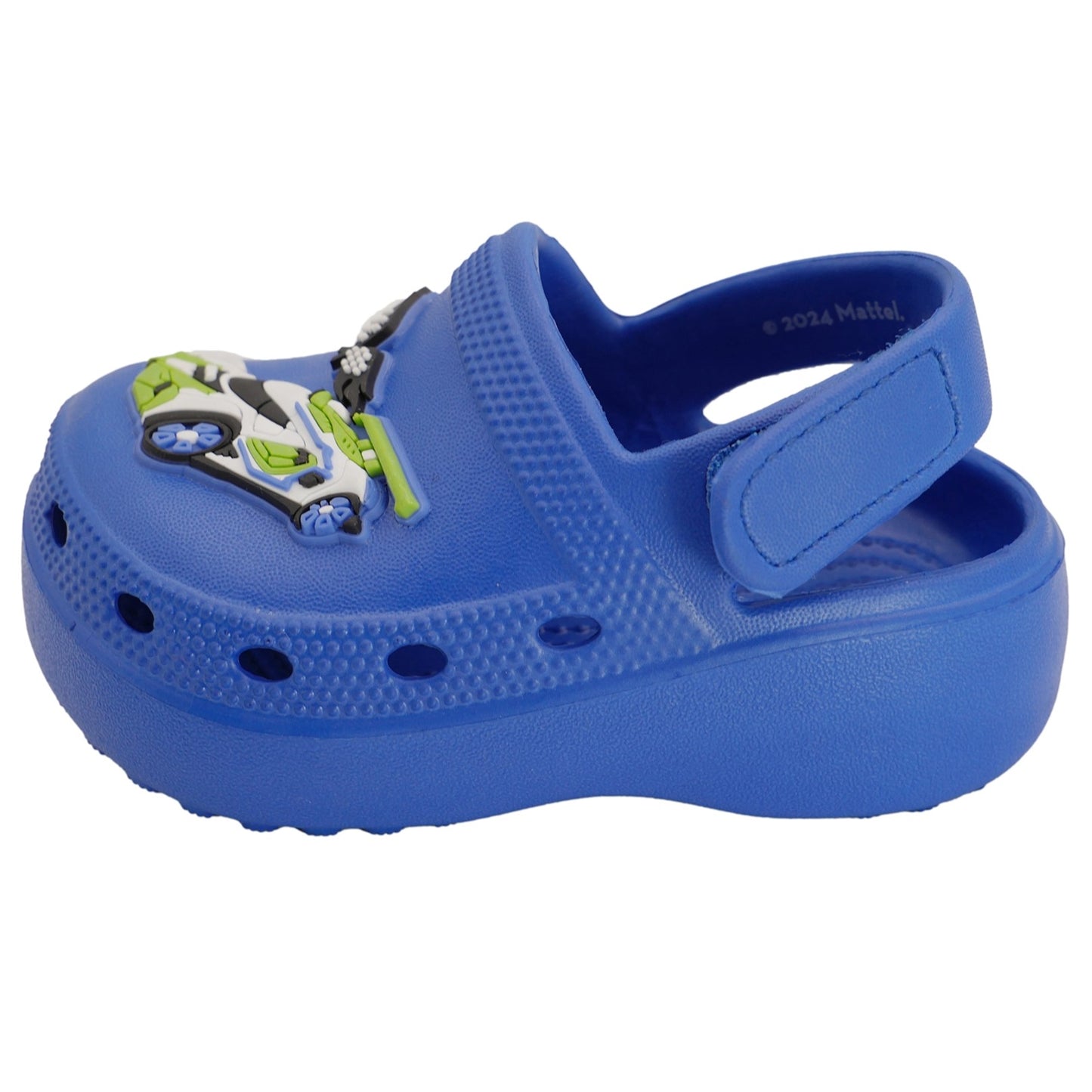Hot Wheels Toddler Boys' Clogs with Adjustable Strap - Royal Blue