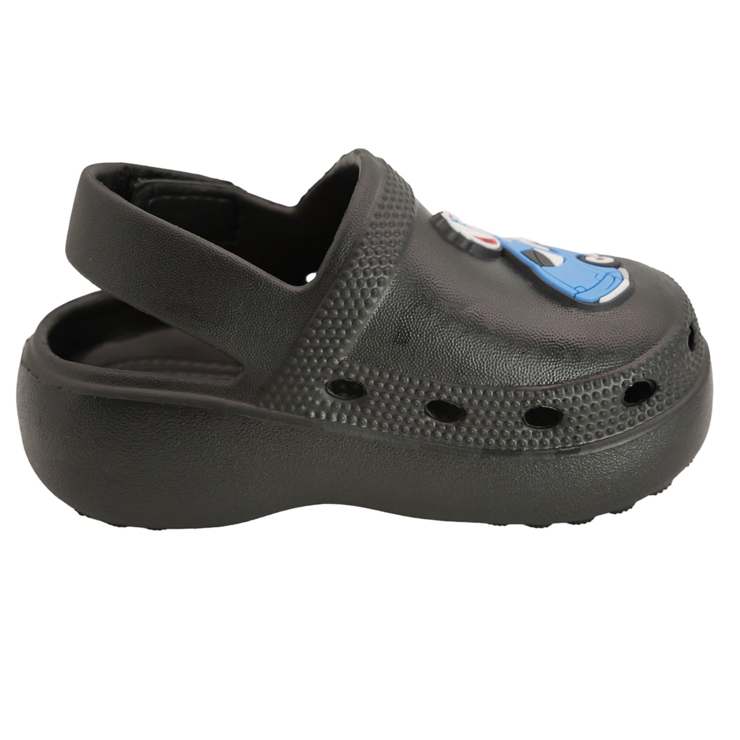Hot Wheels Toddler Boys' Clogs with Adjustable Strap - Black Speed Club