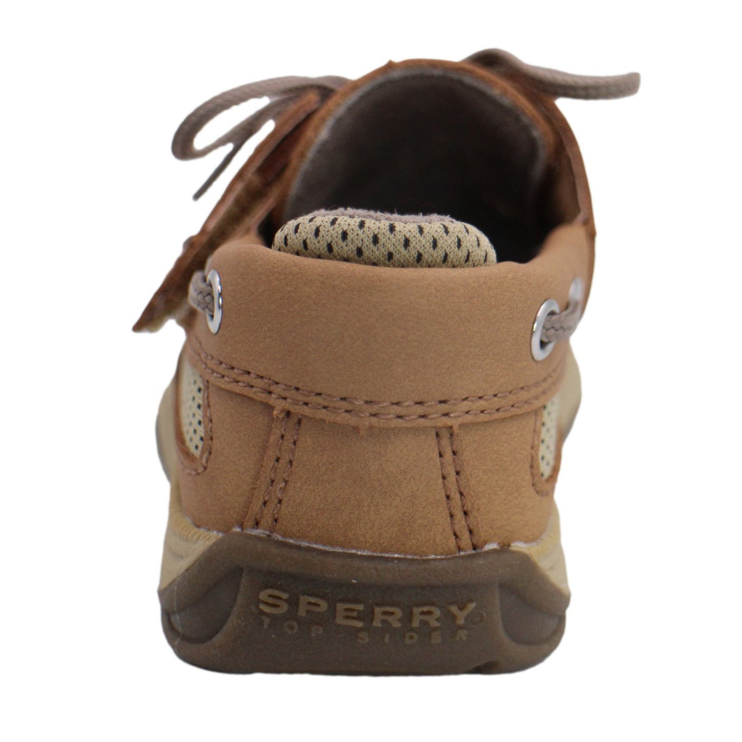 Sperry Toddler Lanyard Boat Shoe with Memory Foam Insole - Tan Leather