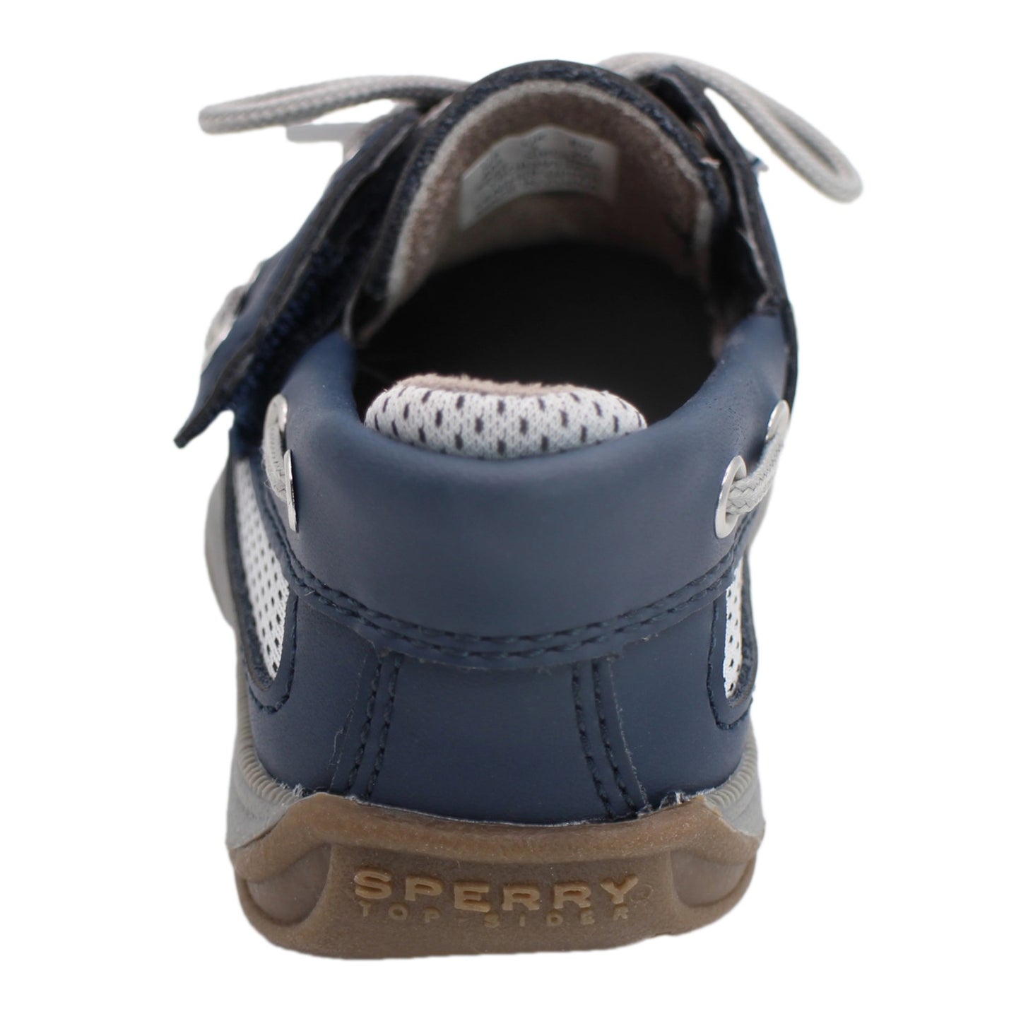 Sperry Toddler Lanyard Boat Shoe with Memory Foam Insole - Navy Leather