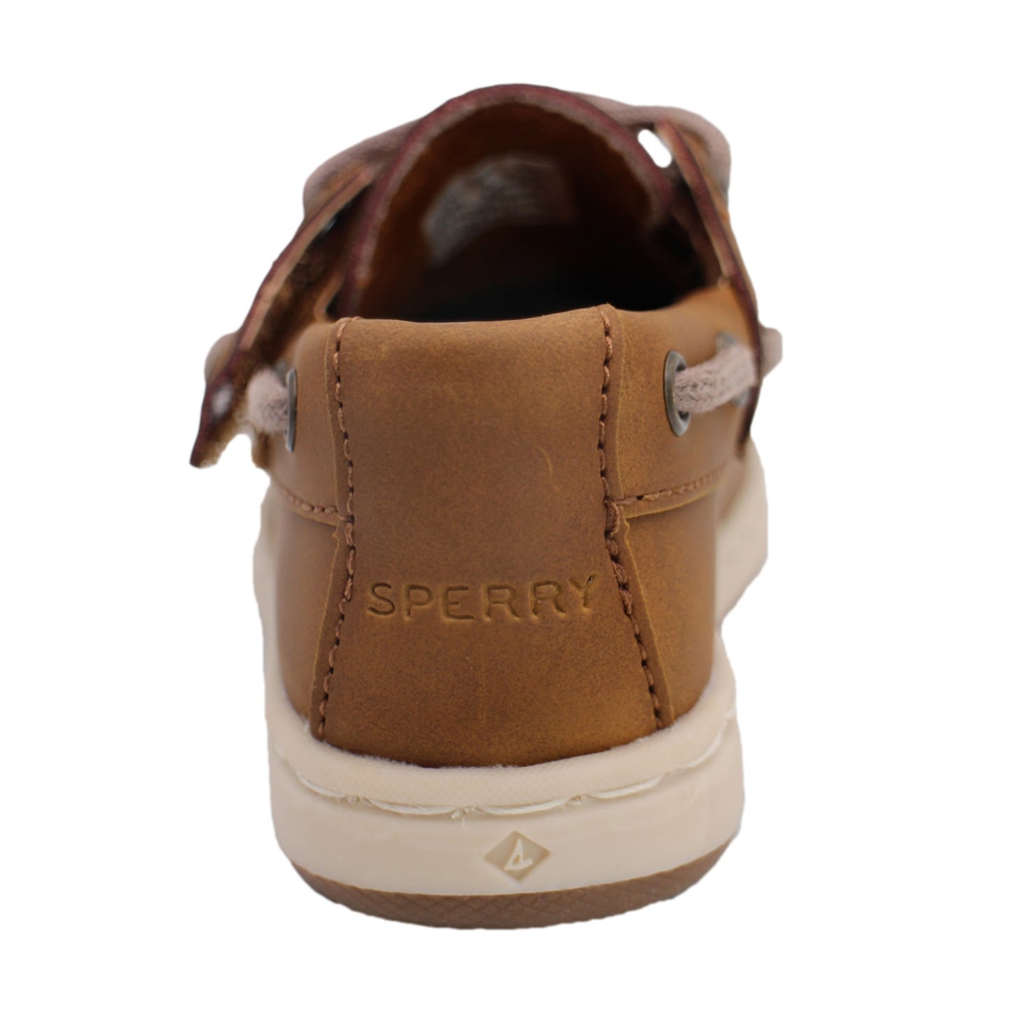Sperry Toddler Cup II Boat Shoe with Memory Foam Insole - Chestnut Leather