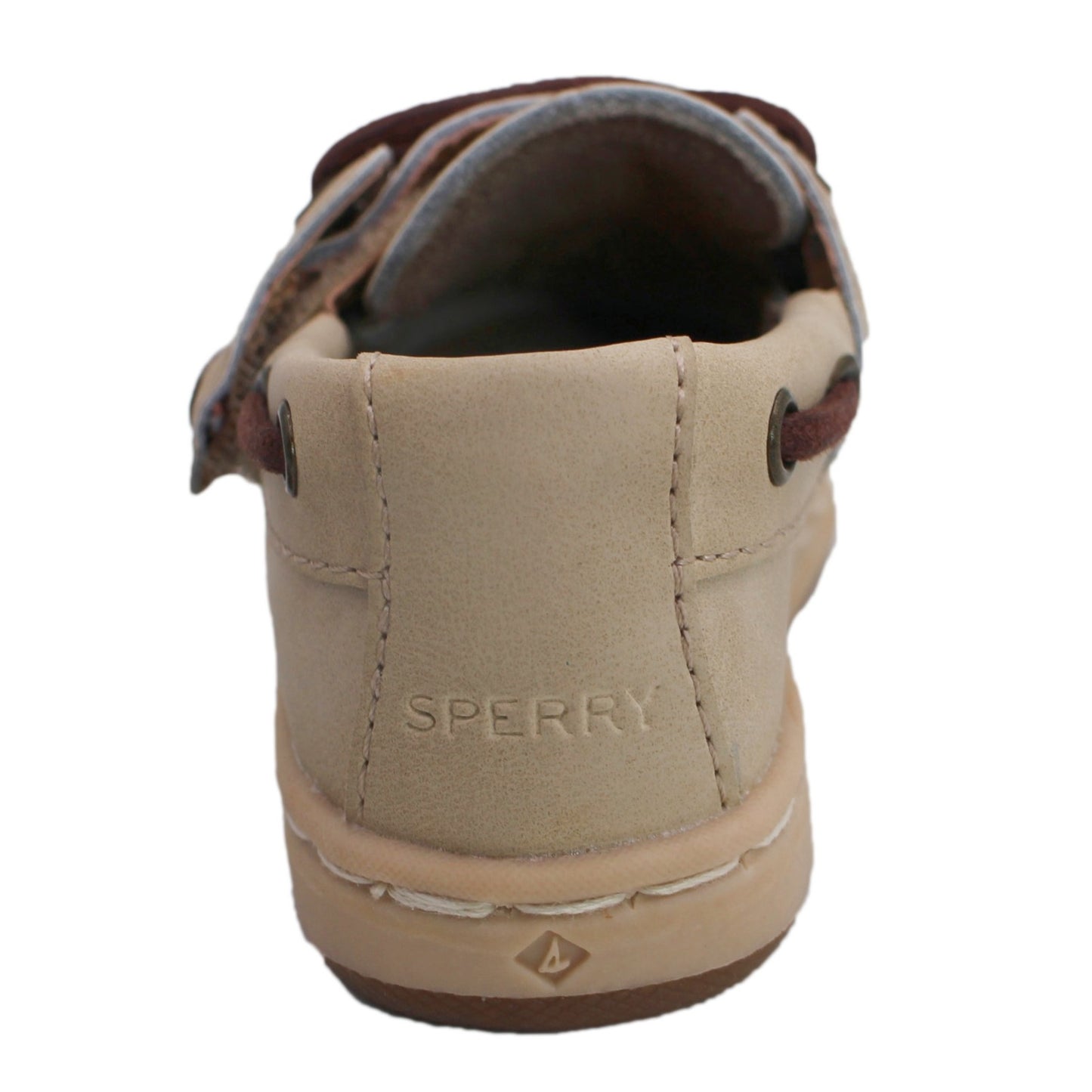 Sperry Toddler Cup II Boat Shoe with Memory Foam Insole - Tan Leather
