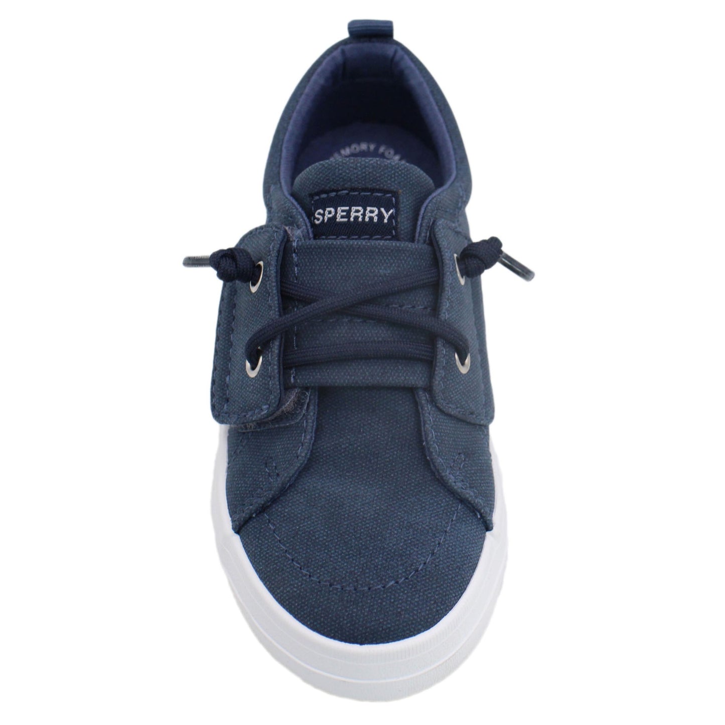 Sperry Toddler Sneakers with Memory Foam Insole - Navy PU