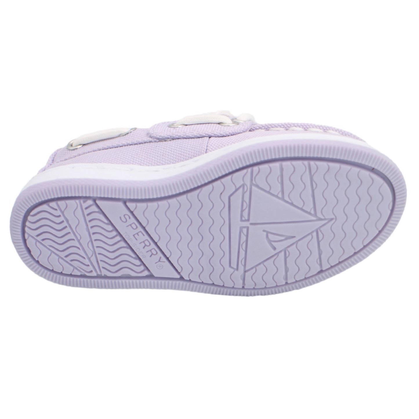 Sperry Toddler Cup II Boat Shoe with Memory Foam Insole - Lavender Canvas