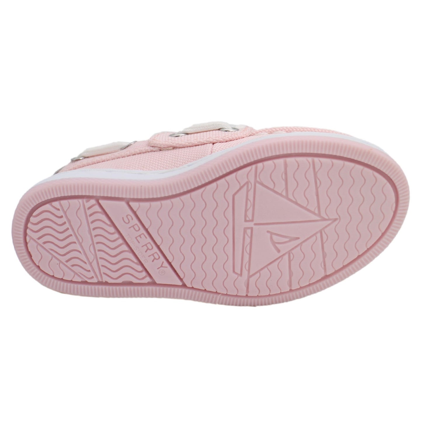 Sperry Toddler Cup II Boat Shoe with Memory Foam Insole - Light Pink Canvas