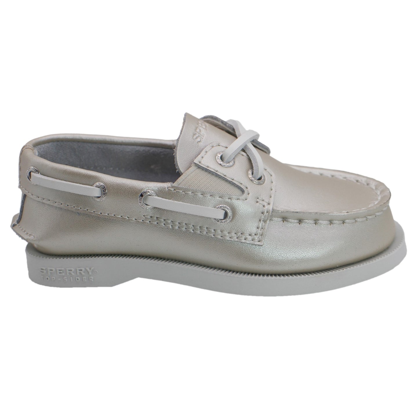 Sperry Toddler Authentic Original Boat Shoe - Champagne Leather