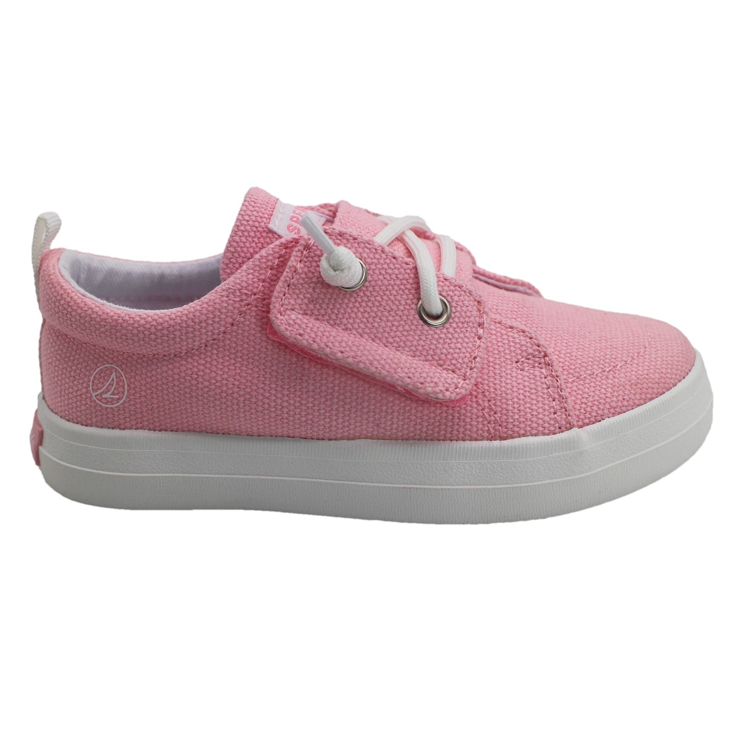 Sperry Toddler Sneakers with Memory Foam Insole - Light Pink Canvas