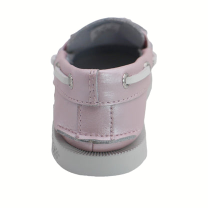 Sperry Toddler Authentic Original Boat Shoe - Pearlized Pink Leather
