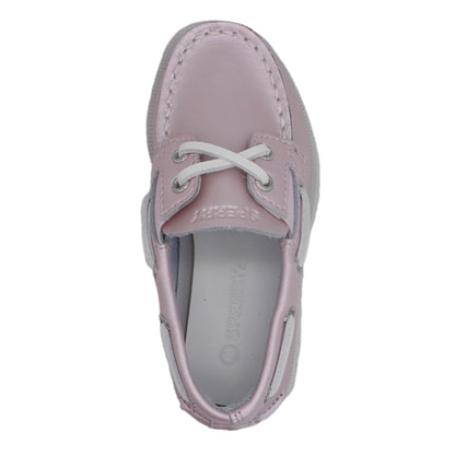 Sperry Toddler Authentic Original Boat Shoe - Pearlized Pink Leather