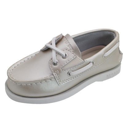 Sperry Toddler Authentic Original Boat Shoe - Champagne Leather