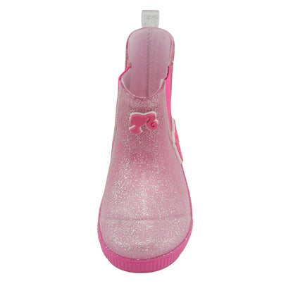 Barbie Toddler Chelsea Rain Boots - Pink Glitter