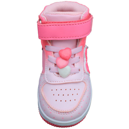 Barbie Toddler Girls' High-Top Sneakers - Multi-Pink