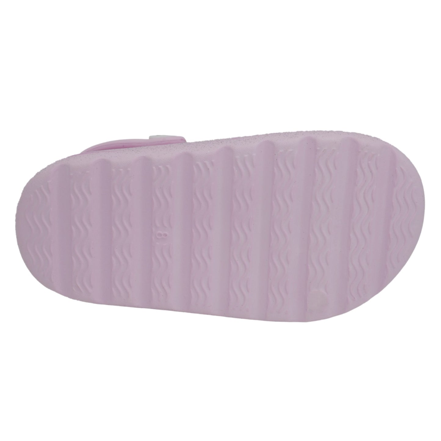 Barbie Toddler Girls' Cloud Slides - Medium Pink Glitter