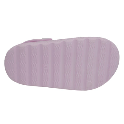 Barbie Toddler Girls' Cloud Slides - Medium Pink Glitter
