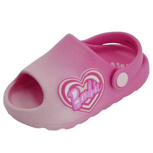 Barbie Toddler Girls' Cloud Slides - Pink Ombre