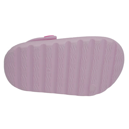 Barbie Toddler Girls' Cloud Slides - Barbie Light Pink Glitter