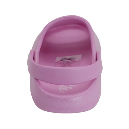 Barbie Toddler Girls' Cloud Slides - Barbie Medium Pink Glitter
