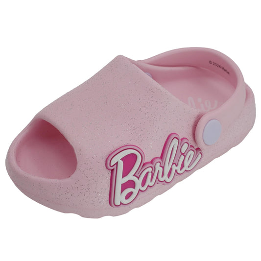 Barbie Toddler Girls' Cloud Slides - Pink and Lilac
