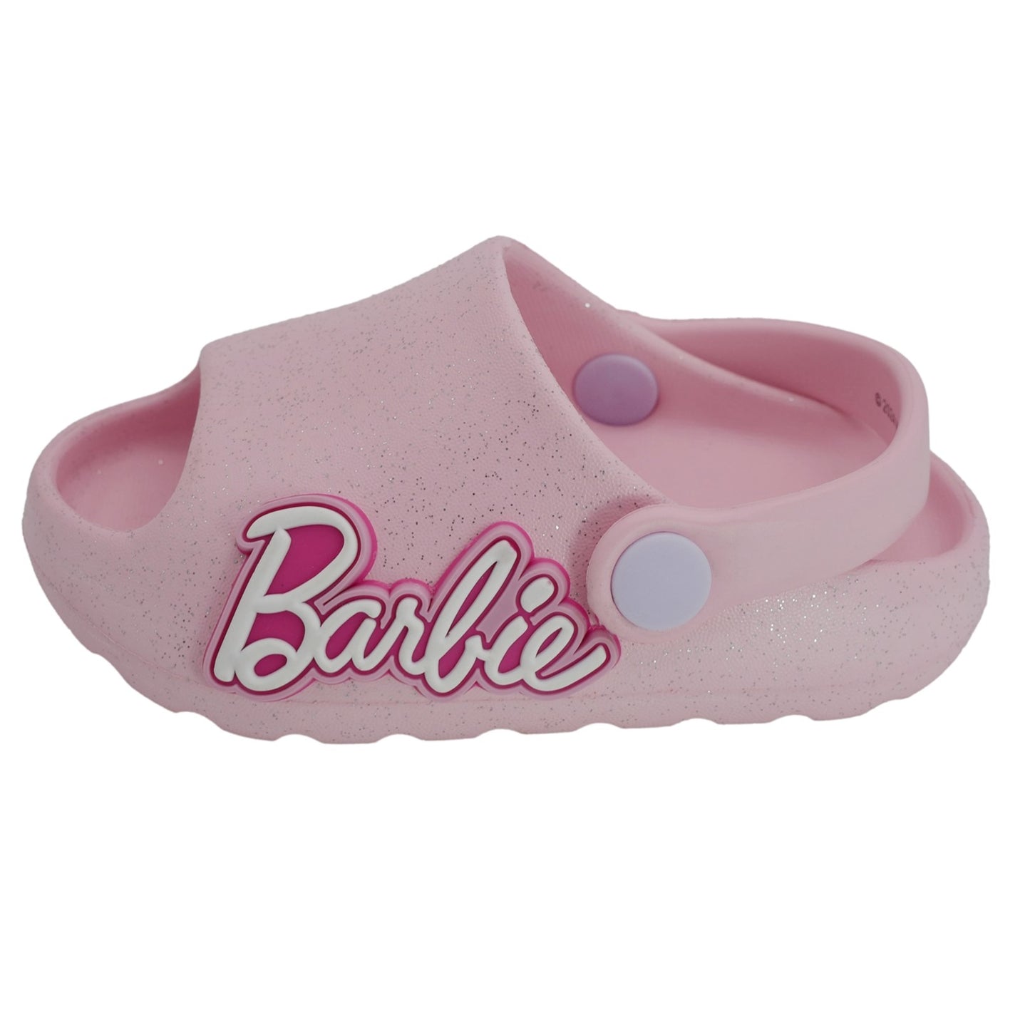 Barbie Toddler Girls' Cloud Slides - Pink and Lilac
