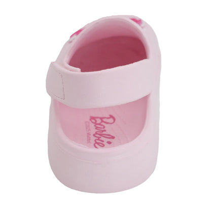 Barbie Toddler Girls' Clogs with Adjustable Strap - Medium Pink