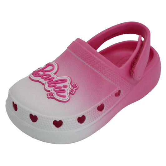 Barbie Toddler Girls' Clogs with Adjustable Strap - Pink Ombre