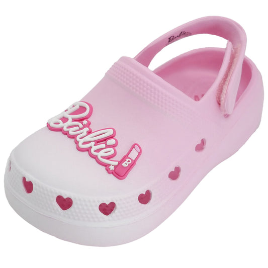 Barbie Toddler Girls' Clogs with Adjustable Strap - Medium Pink Ombre