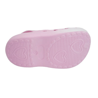 Barbie Toddler Girls' Clogs with Adjustable Strap - Medium Pink Ombre
